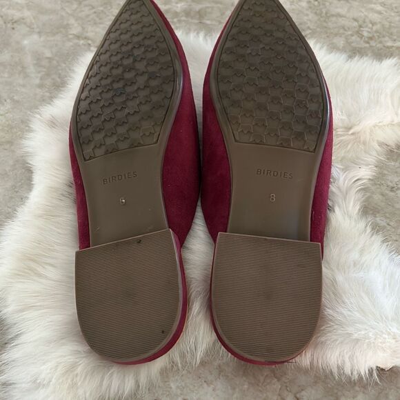 BIRDIES Suede Mule Slides Size 8 - Picture 7 of 10